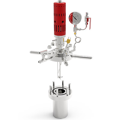 法蘭機械攪拌反應(yīng)釜結(jié)構(gòu)分解圖